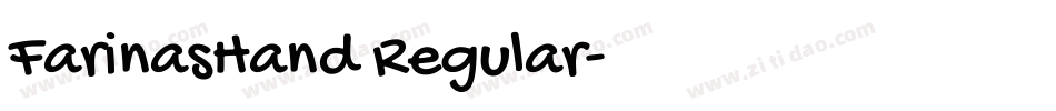 FarinasHand Regular字体转换